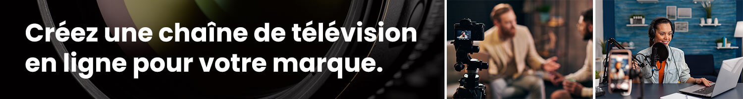 Créer une chaîne TV en ligne avec Viloud pour un marketing vidéo performant.